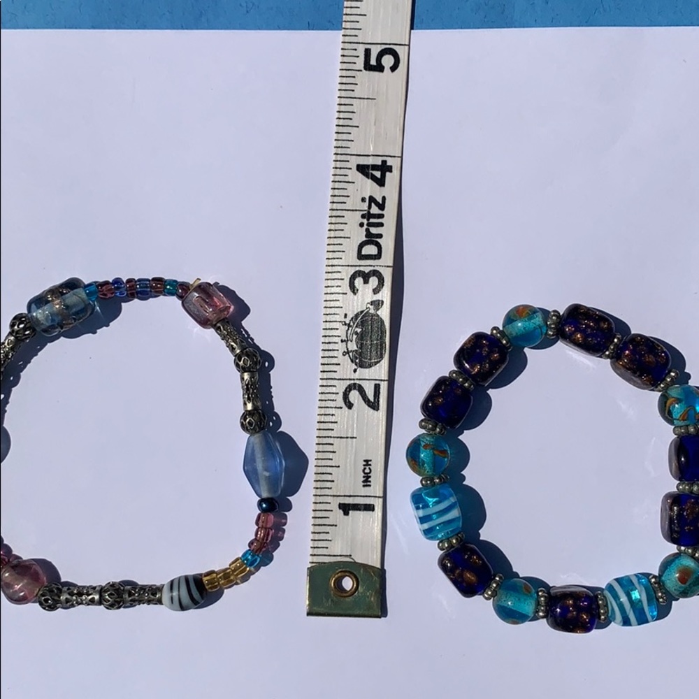 2 Beaded Bracelets